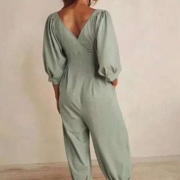 Free People Intimately Lotta Love Romper in Mint, Never Worn, Super Soft & Comfy - Picture 3 of 8